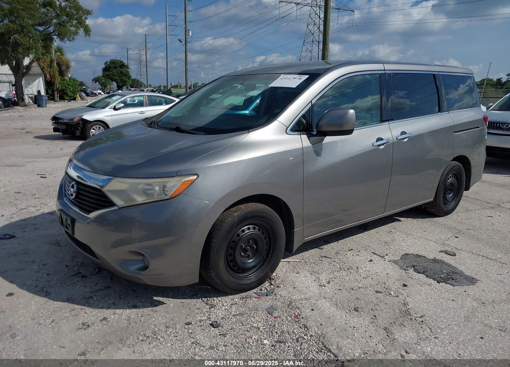 2011 NISSAN QUEST VIN: JN8AE2KP0B9012812