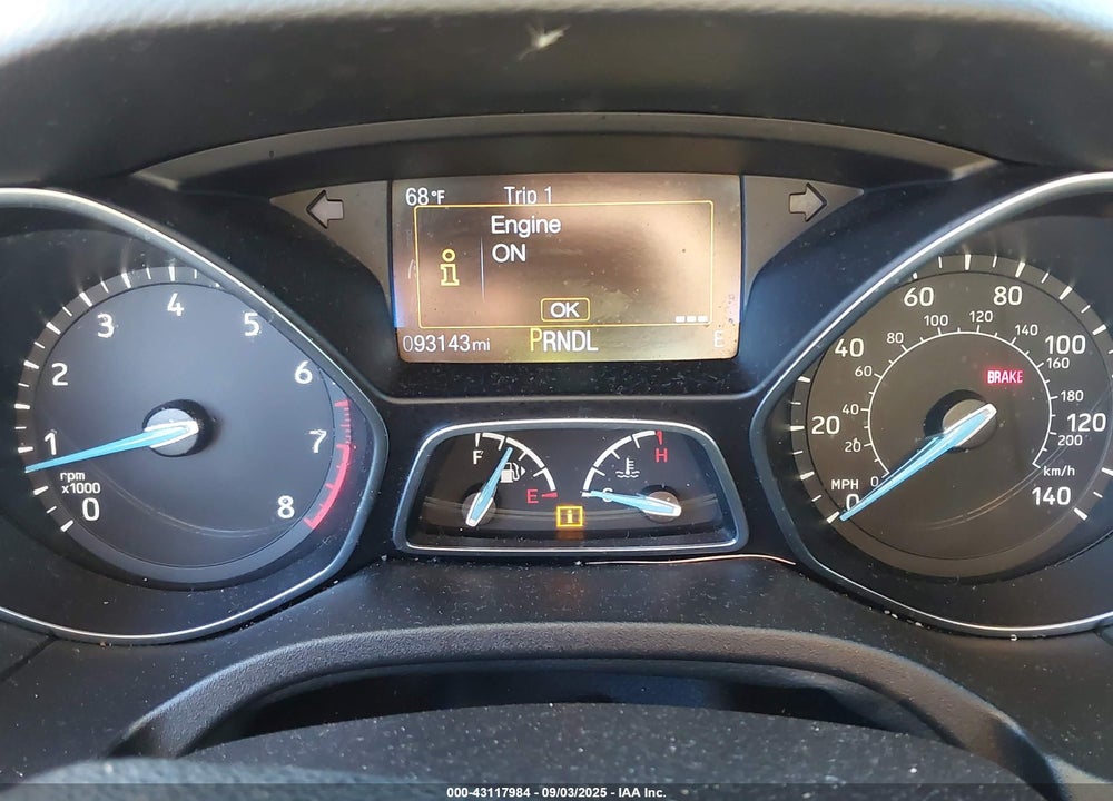 2015 FORD FOCUS VIN: 1FADP3F27FL276826