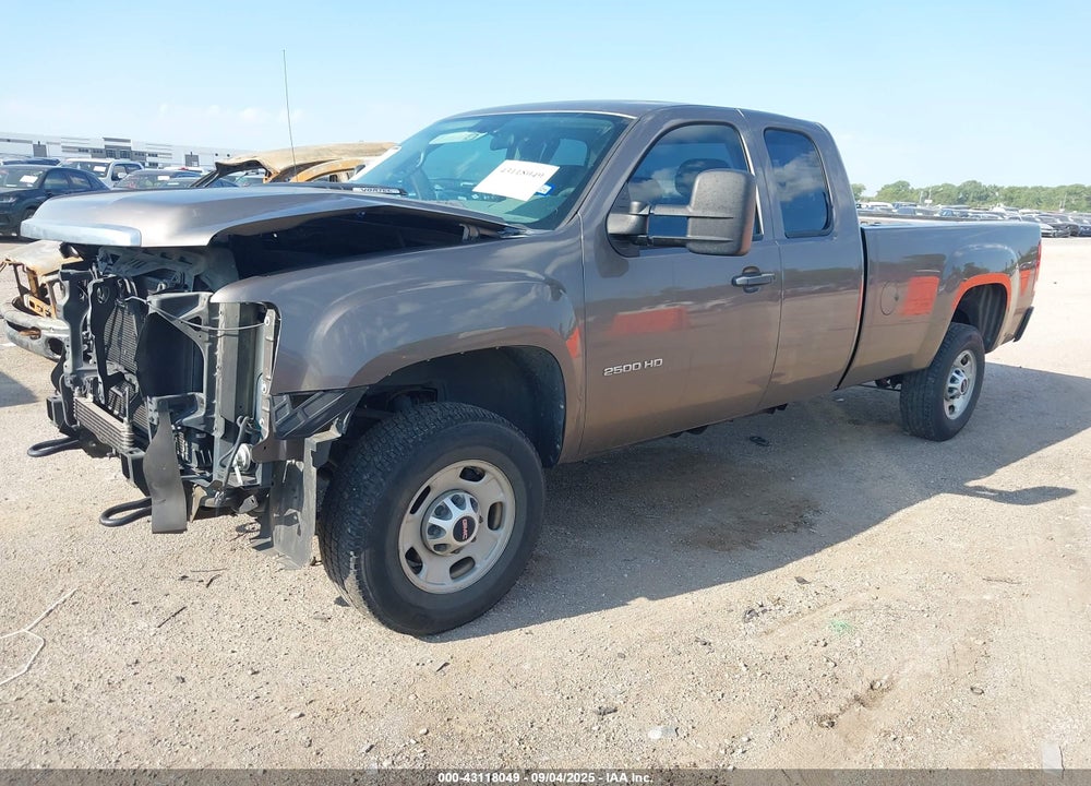 2013 GMC SIERRA VIN: 1GT21ZCG5DZ252086