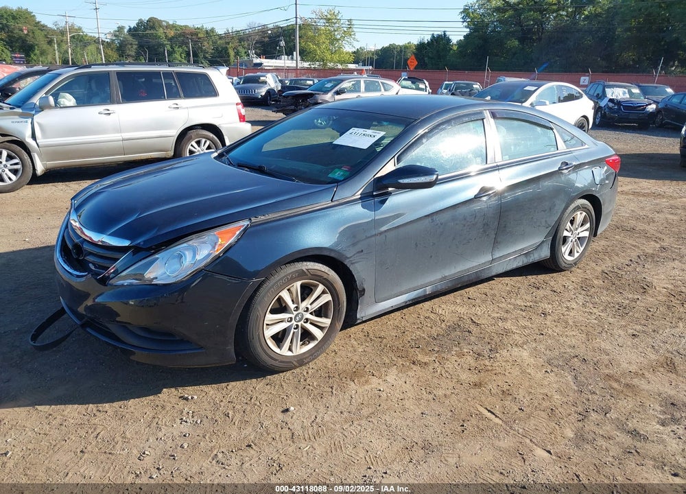 2014 HYUNDAI SONATA VIN: 5NPEB4AC2EH929603