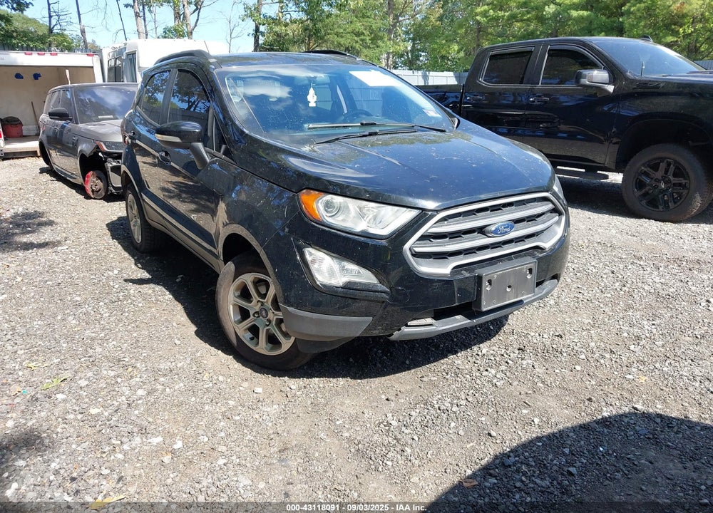 2019 FORD ECOSPORT SE VIN: MAJ6S3GL0KC265952