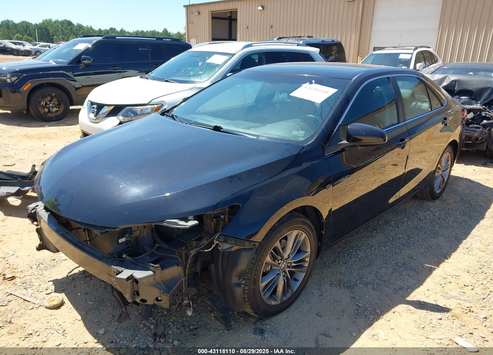 2016 TOYOTA CAMRY SE VIN: 4T1BF1FK5GU267395