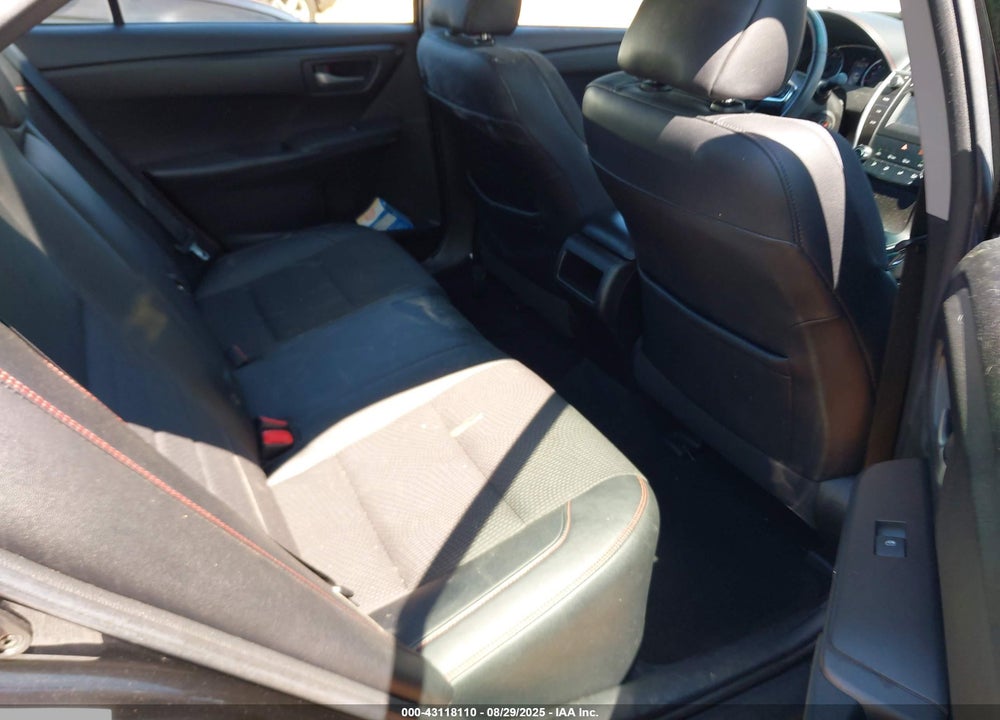 2016 TOYOTA CAMRY SE VIN: 4T1BF1FK5GU267395