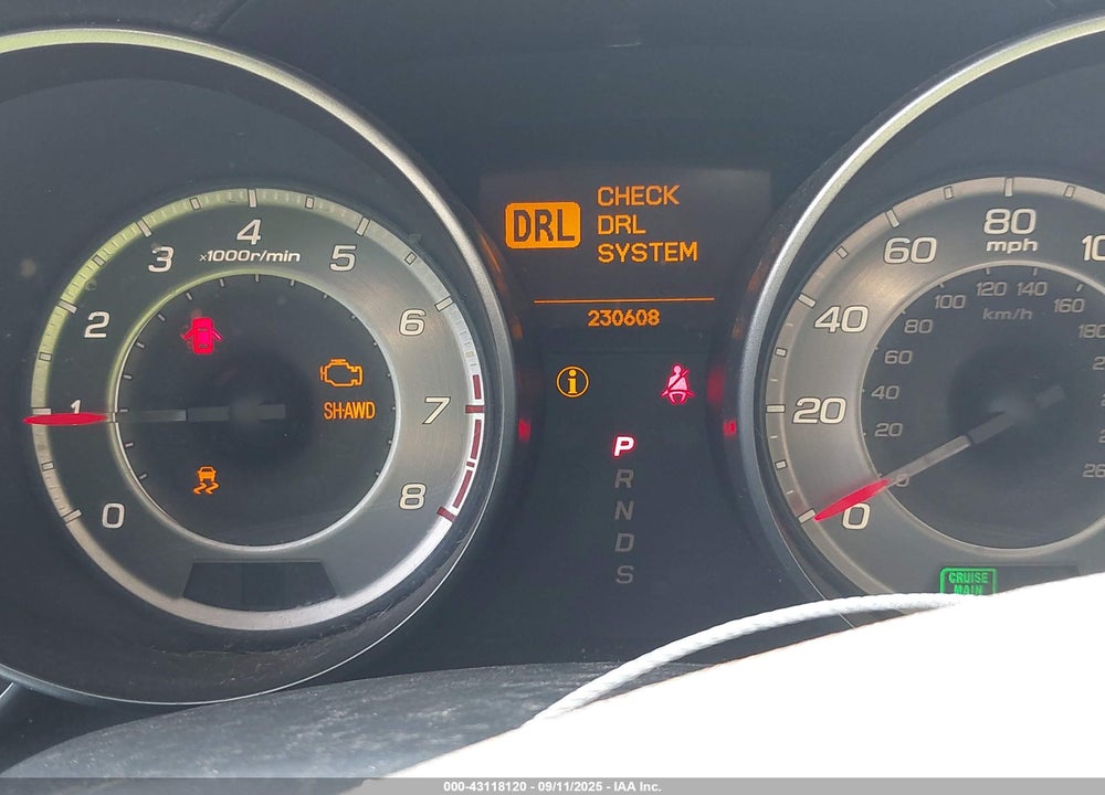 2012 ACURA MDX VIN: 2HNYD2H23CH510989