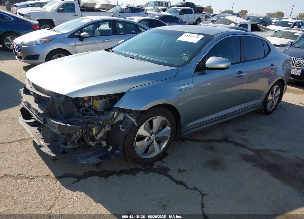 2016 KIA OPTIMA HYBRID VIN: KNAGN4AD8G5098519