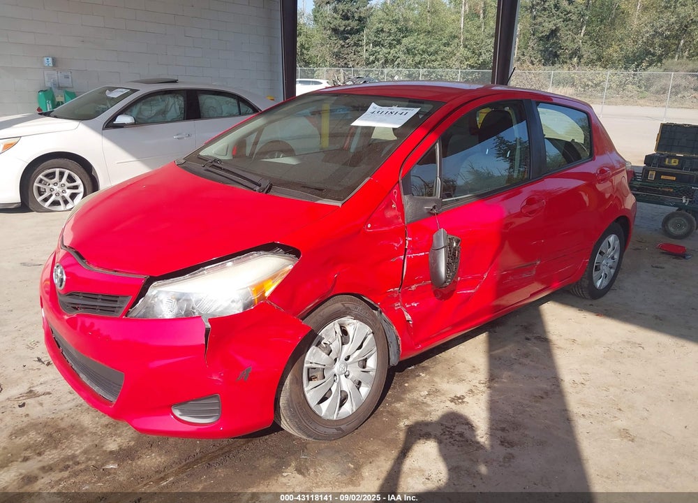 2012 TOYOTA YARIS VIN: JTDKTUD35CD514192