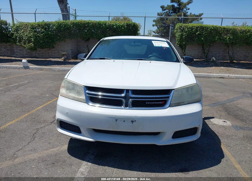 2014 DODGE AVENGER VIN: 1C3CDZAB2EN217800