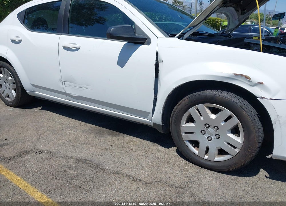 2014 DODGE AVENGER VIN: 1C3CDZAB2EN217800