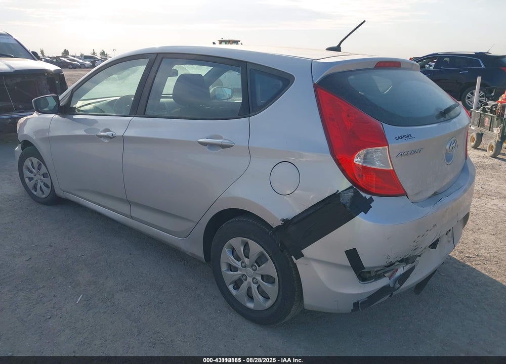 2017 HYUNDAI ACCENT VIN: KMHCT5AE4HU334480