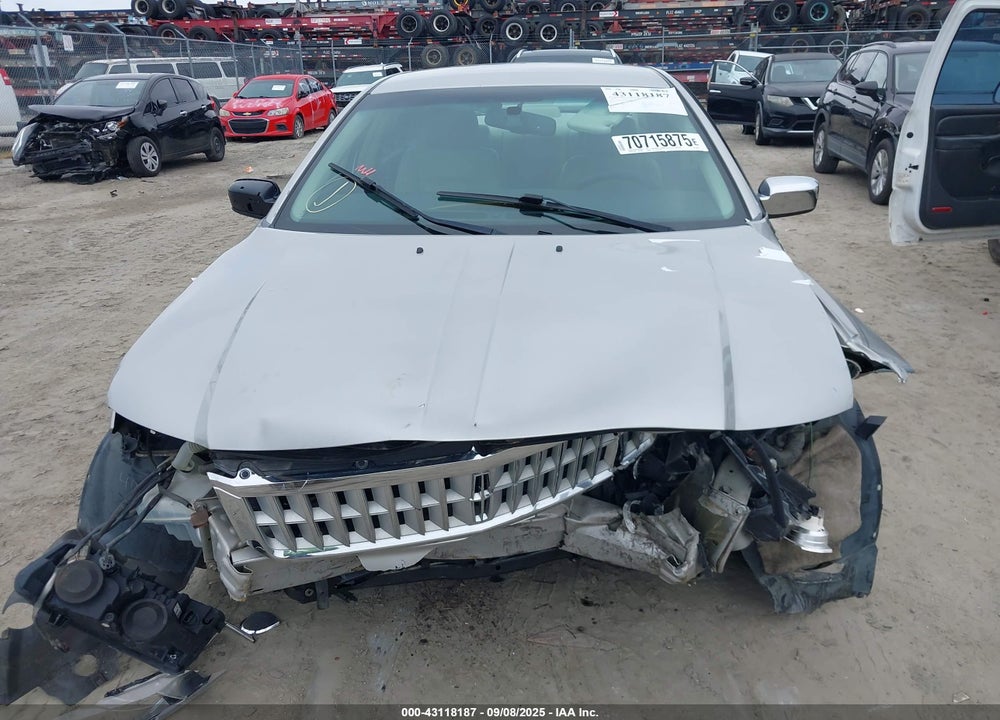 2007 LINCOLN MKZ VIN: 3LNHM26T37R624921