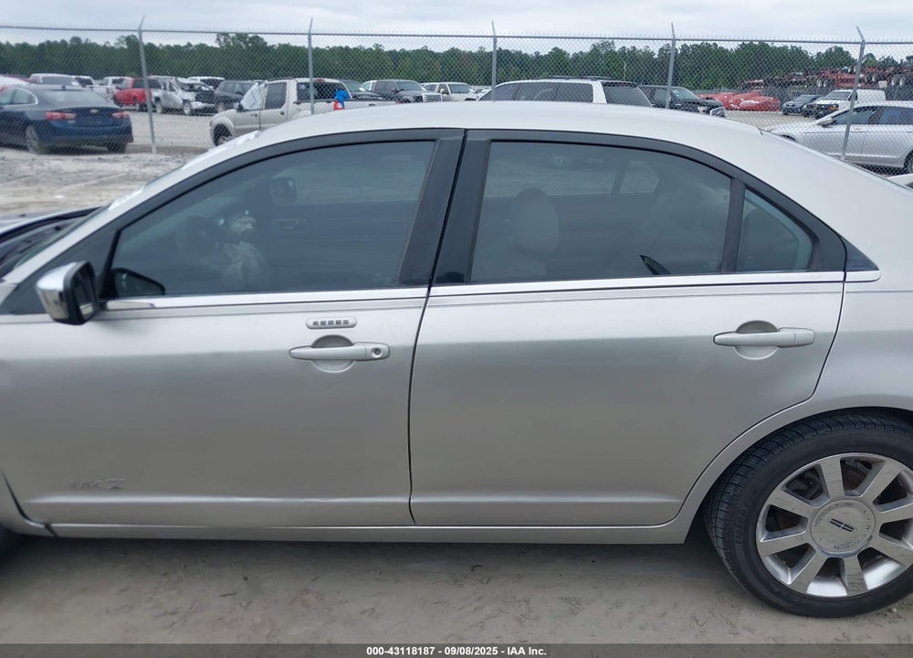 2007 LINCOLN MKZ VIN: 3LNHM26T37R624921