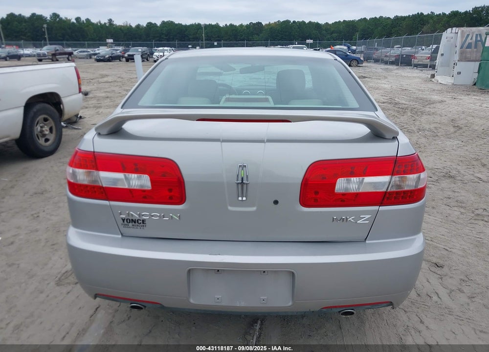 2007 LINCOLN MKZ VIN: 3LNHM26T37R624921