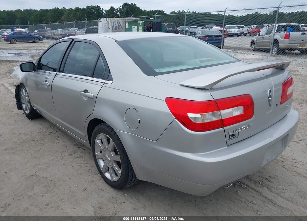 2007 LINCOLN MKZ VIN: 3LNHM26T37R624921