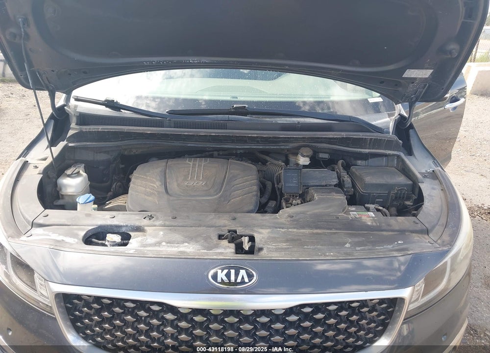 2015 KIA SEDONA VIN: KNDME5C16F6034907