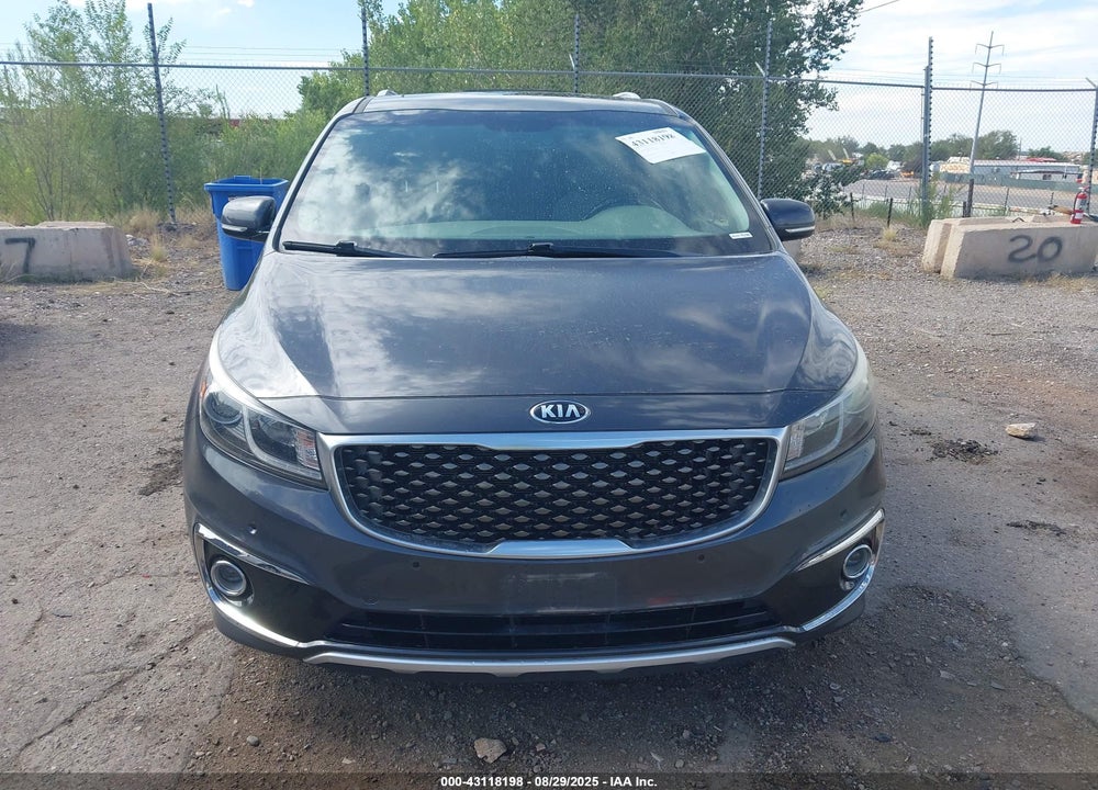 2015 KIA SEDONA VIN: KNDME5C16F6034907