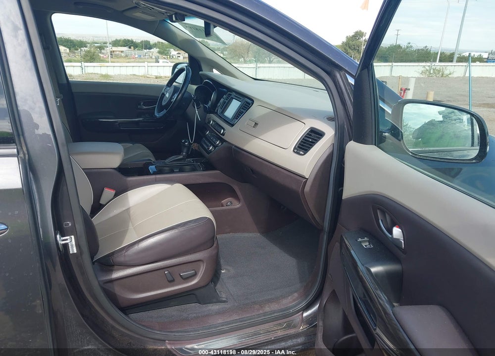 2015 KIA SEDONA VIN: KNDME5C16F6034907