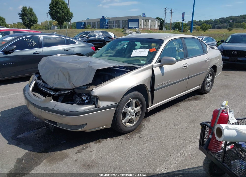 2003 CHEVROLET IMPALA LS VIN: 2G1WH52K839188848