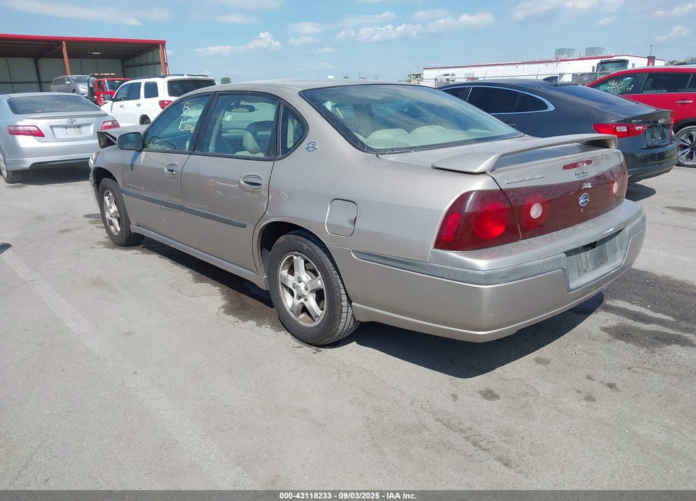 2003 CHEVROLET IMPALA LS VIN: 2G1WH52K839188848