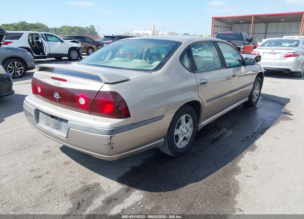 2003 CHEVROLET IMPALA LS VIN: 2G1WH52K839188848