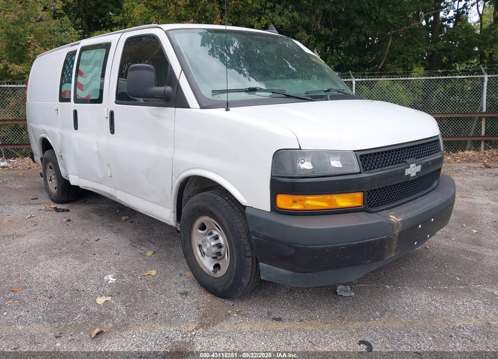 2021 CHEVROLET EXPRESS CARGO RWD 2500 REGULAR WHEELBASE WT VIN: 1GCWGAFPXM1194844