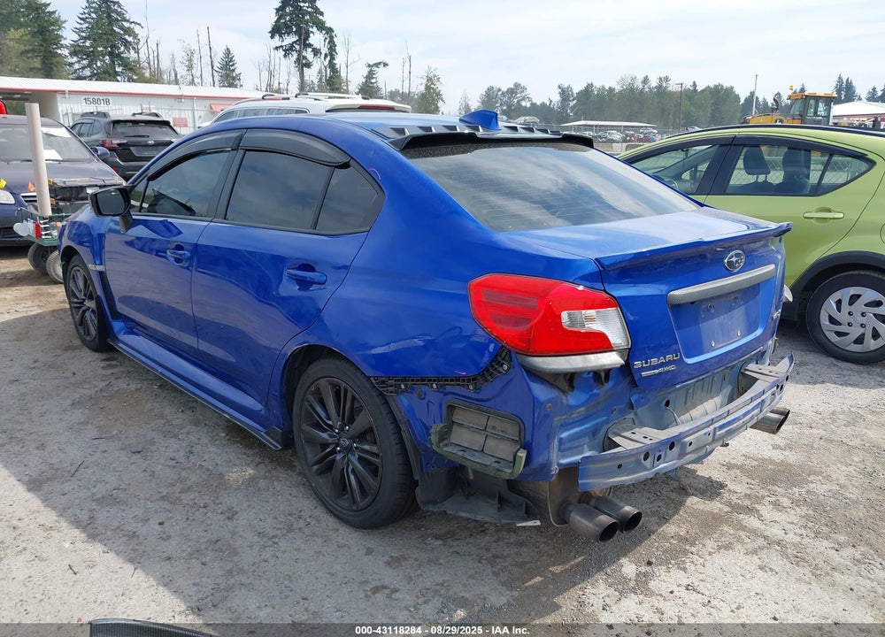 2015 SUBARU WRX VIN: JF1VA1D60F9817714