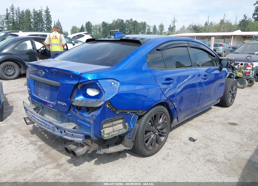 2015 SUBARU WRX VIN: JF1VA1D60F9817714
