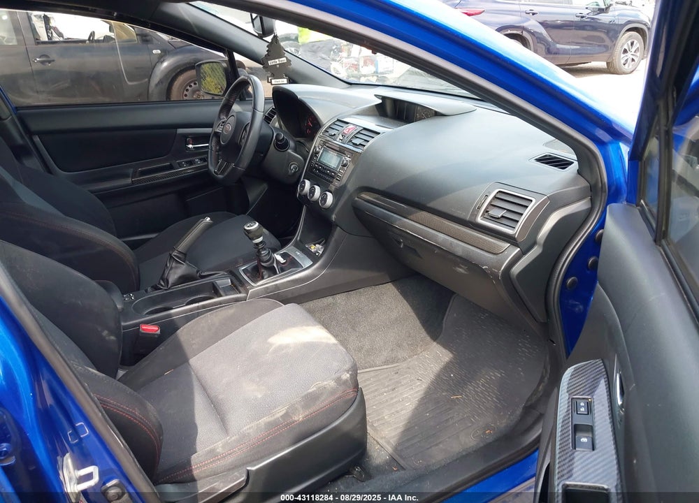 2015 SUBARU WRX VIN: JF1VA1D60F9817714
