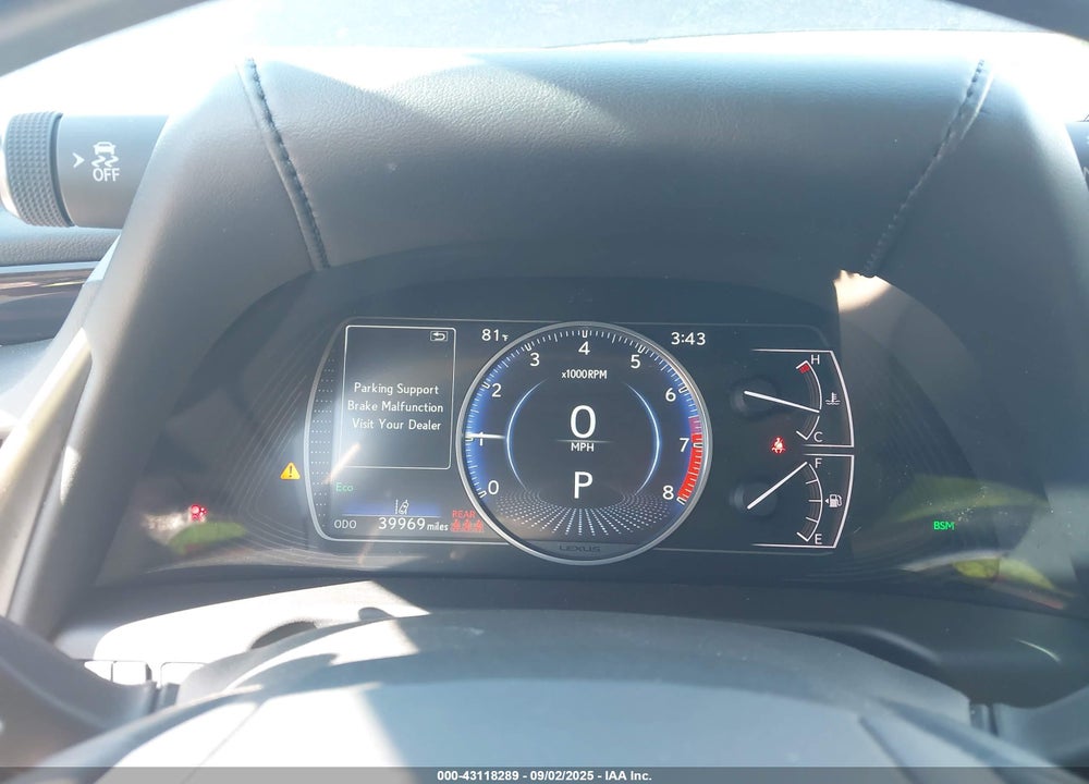 2021 LEXUS ES 250 VIN: 58AD11D11MU007825