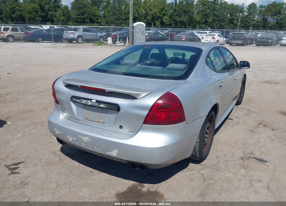 2004 PONTIAC GRAND PRIX GT1 VIN: 2G2WP522941150897
