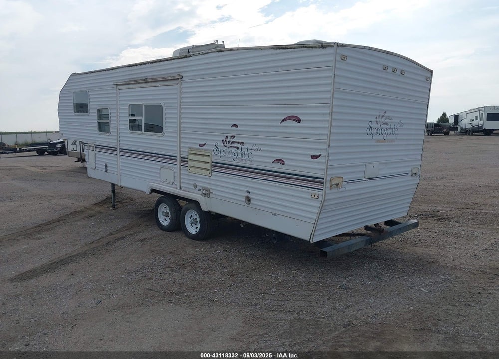 1999 KEYSTONE RV SPRINGDALE LITE 240RK TRAVEL TRAILER VIN: 4YDF25521X3008142