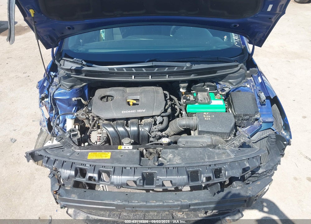 2017 KIA FORTE VIN: 3KPFK4A74HE022691