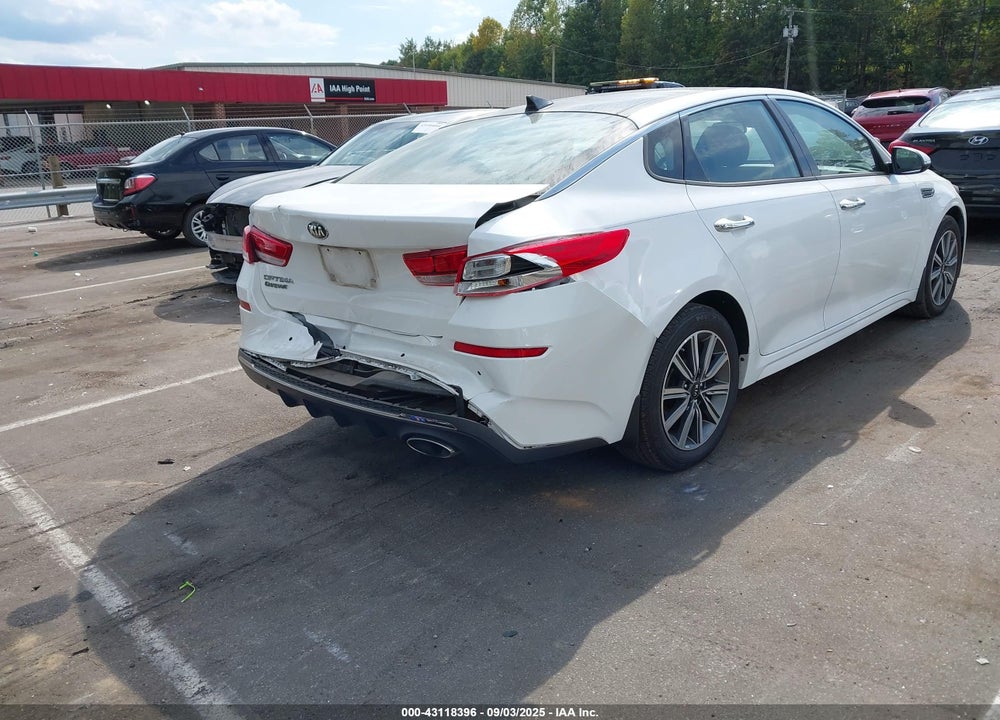 2019 KIA OPTIMA VIN: 5XXGT4L32KG295994