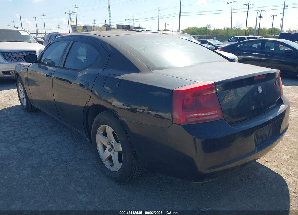 2009 DODGE CHARGER VIN: 2B3KA33V29H507040
