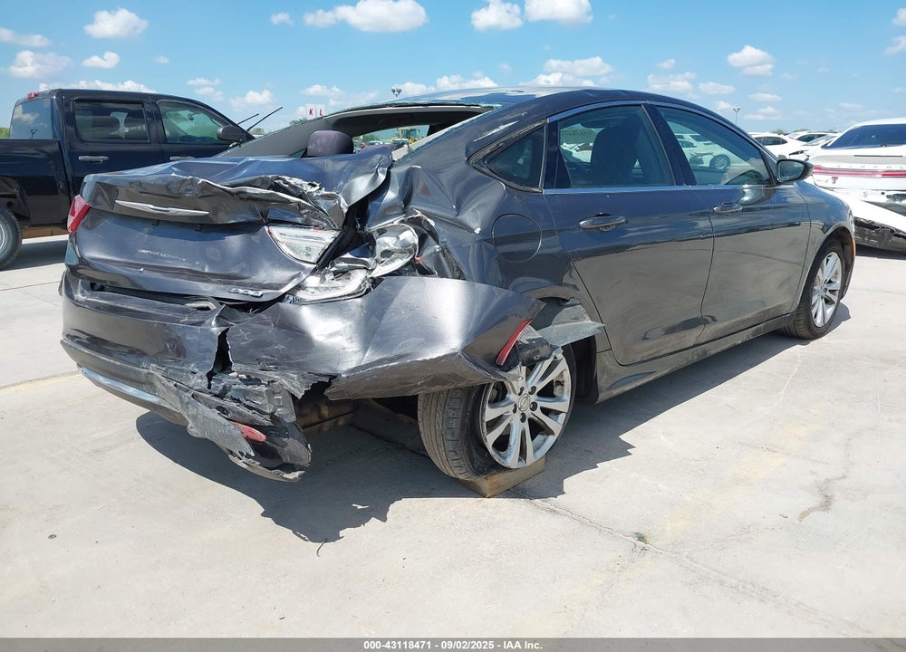 2015 CHRYSLER 200 LIMITED VIN: 1C3CCCAB1FN661879