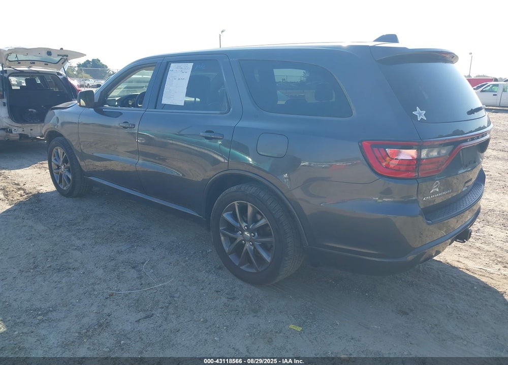 2017 DODGE DURANGO VIN: 1C4RDHDG0HC652175