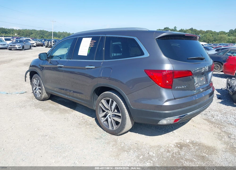 2017 HONDA PILOT VIN: 5FNYF6H98HB065750
