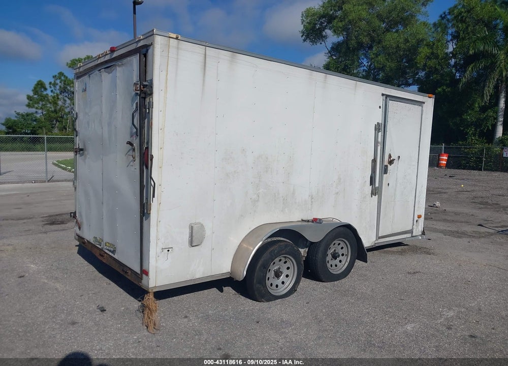 2019 COVERED WAGON TRAILER VIN: 53FBE1423KF047857