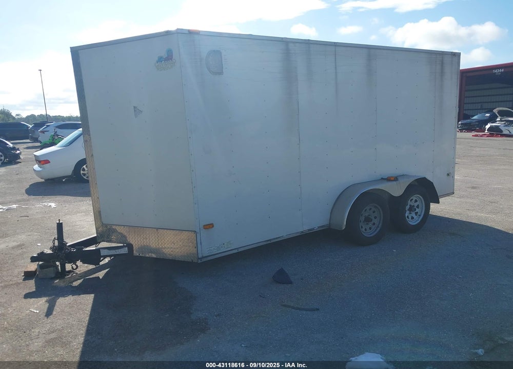 2019 COVERED WAGON TRAILER VIN: 53FBE1423KF047857