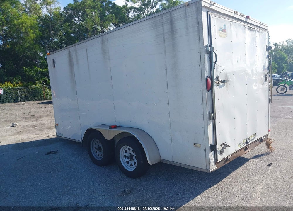 2019 COVERED WAGON TRAILER VIN: 53FBE1423KF047857