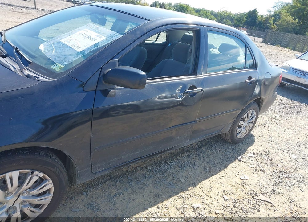 2006 TOYOTA COROLLA LE VIN: 2T1BR32EX6C685972