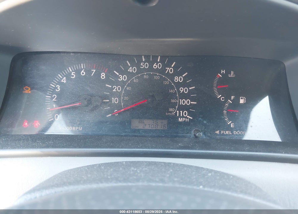 2006 TOYOTA COROLLA LE VIN: 2T1BR32EX6C685972
