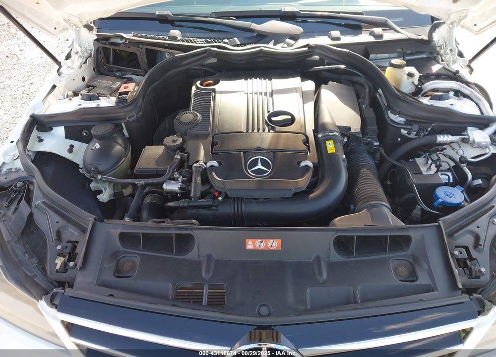 2014 MERCEDES-BENZ C CLASS VIN: WDDGF4HB9EA959866