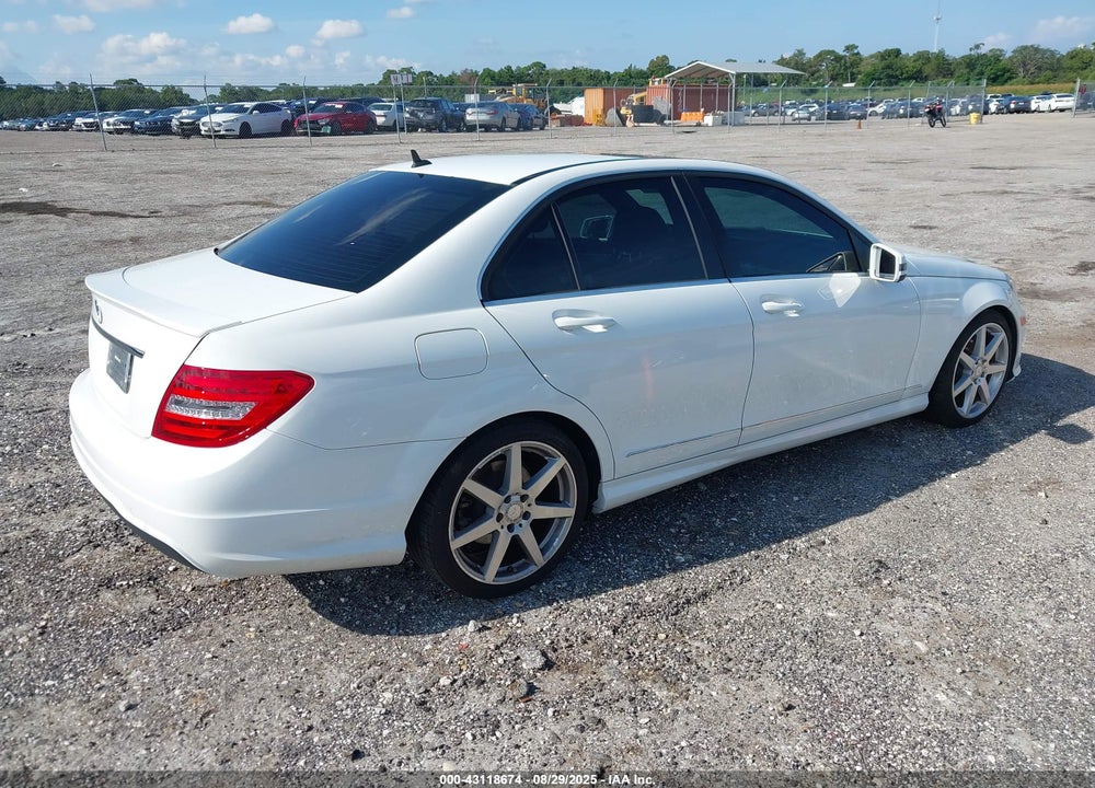 2014 MERCEDES-BENZ C CLASS VIN: WDDGF4HB9EA959866