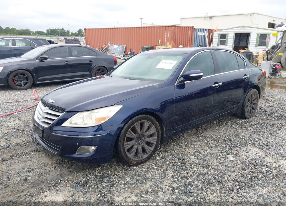 2009 HYUNDAI GENESIS VIN: KMHGC46E59U028992
