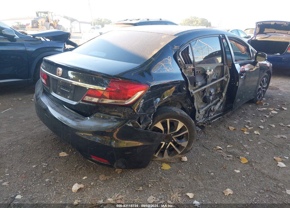 2013 HONDA CIVIC VIN: 19XFB2F82DE061831