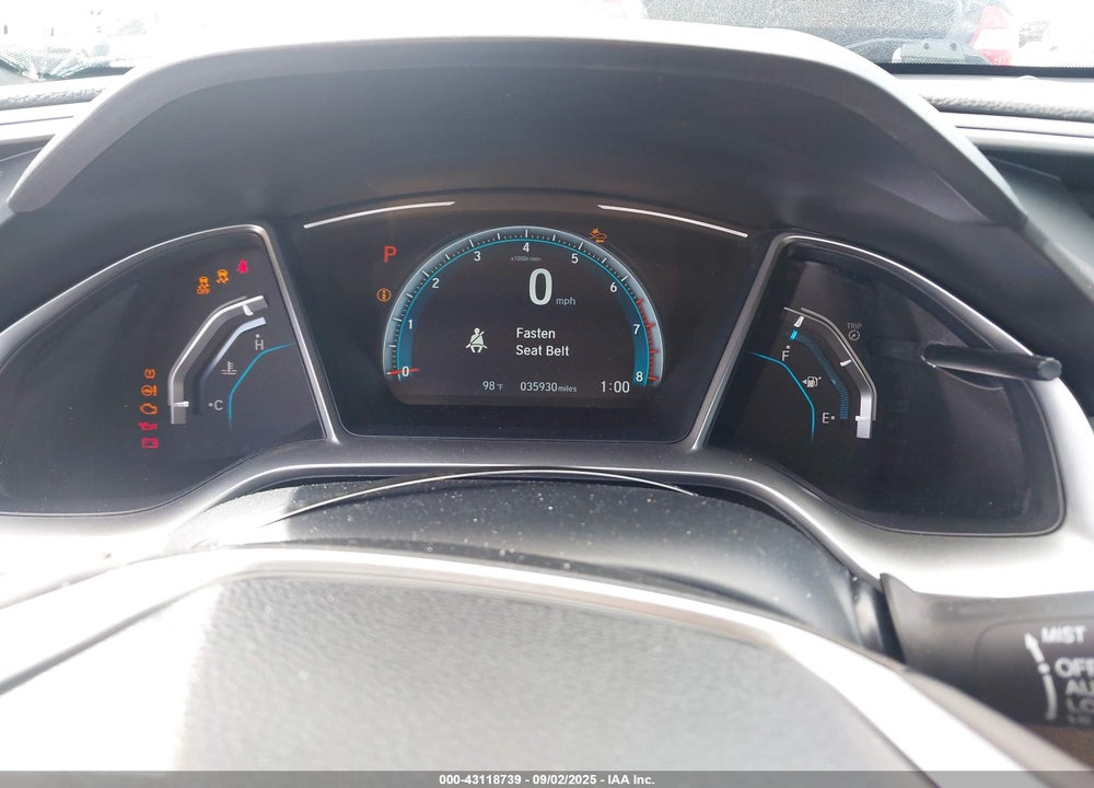 2017 HONDA CIVIC VIN: 2HGFC3B90HH358545