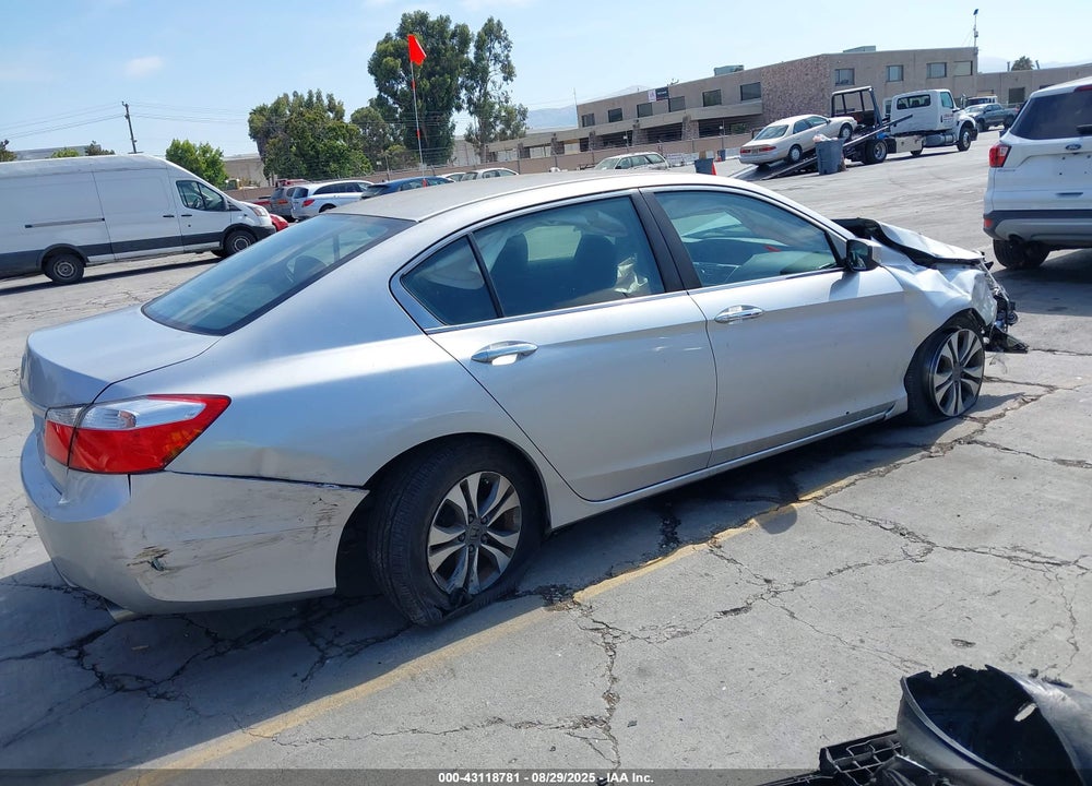 2013 HONDA ACCORD LX VIN: 1HGCR2F36DA145559