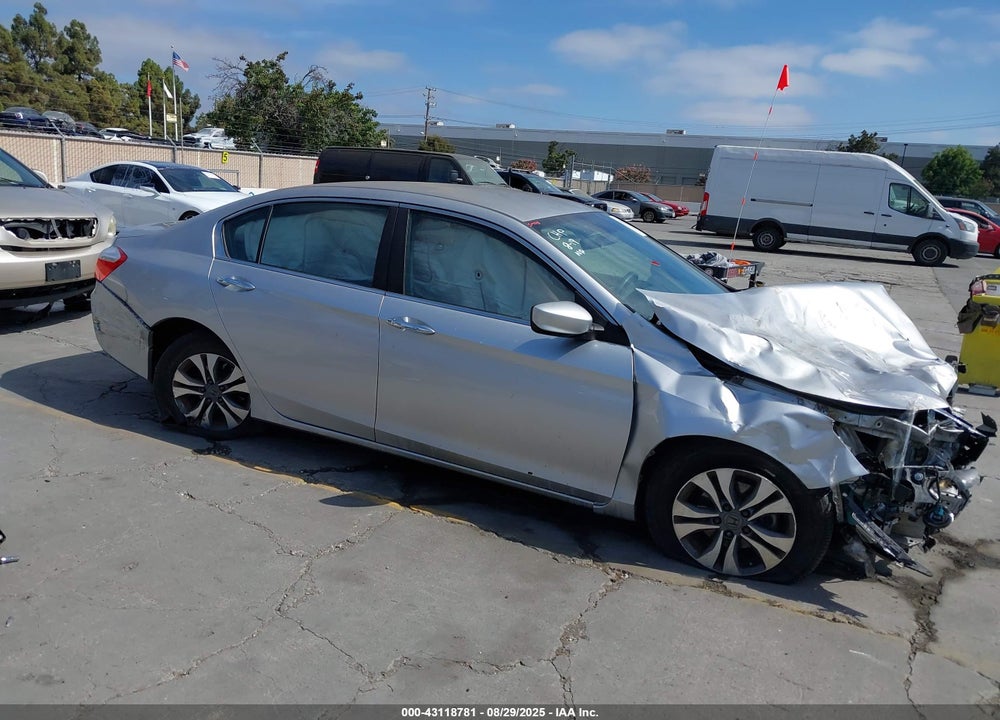 2013 HONDA ACCORD LX VIN: 1HGCR2F36DA145559