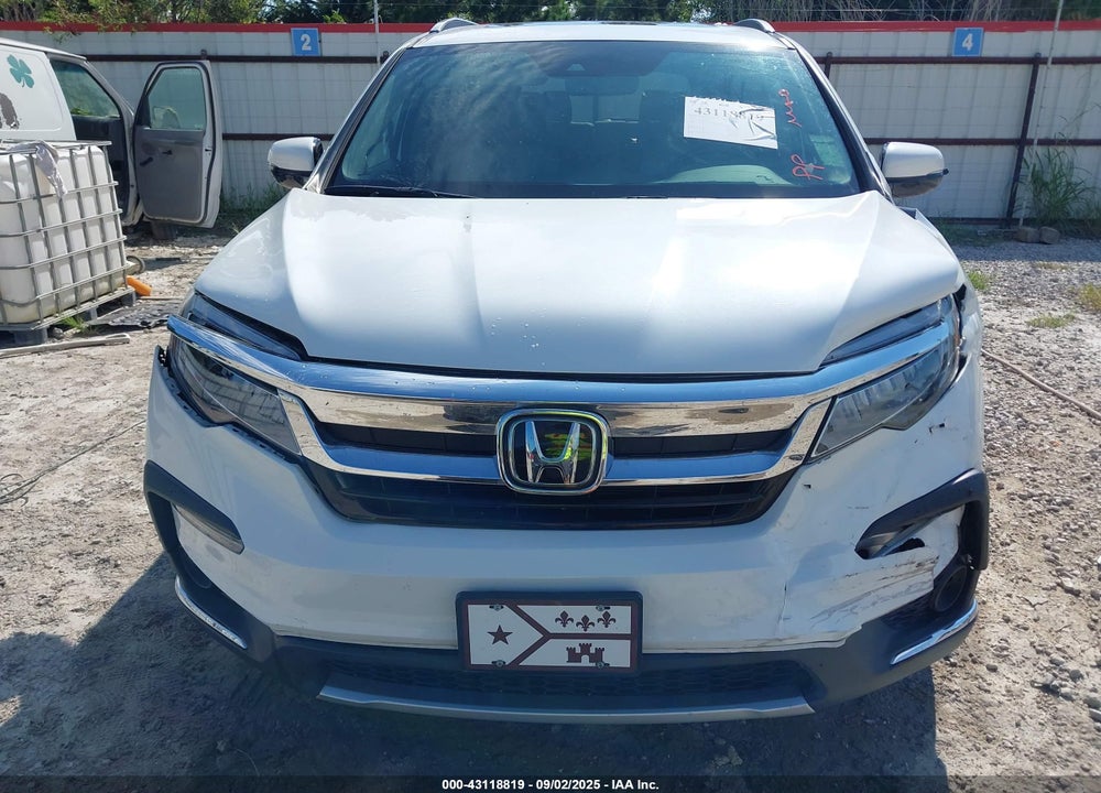 2022 HONDA PILOT VIN: 5FNYF5H61NB016417