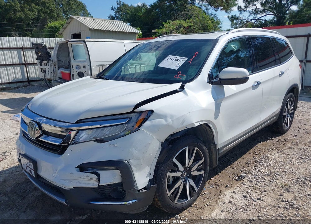 2022 HONDA PILOT VIN: 5FNYF5H61NB016417